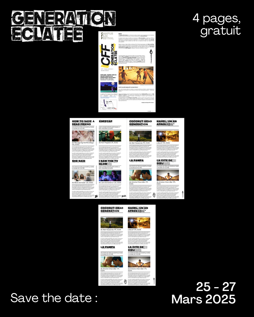 Fanzine-Génération éclatée